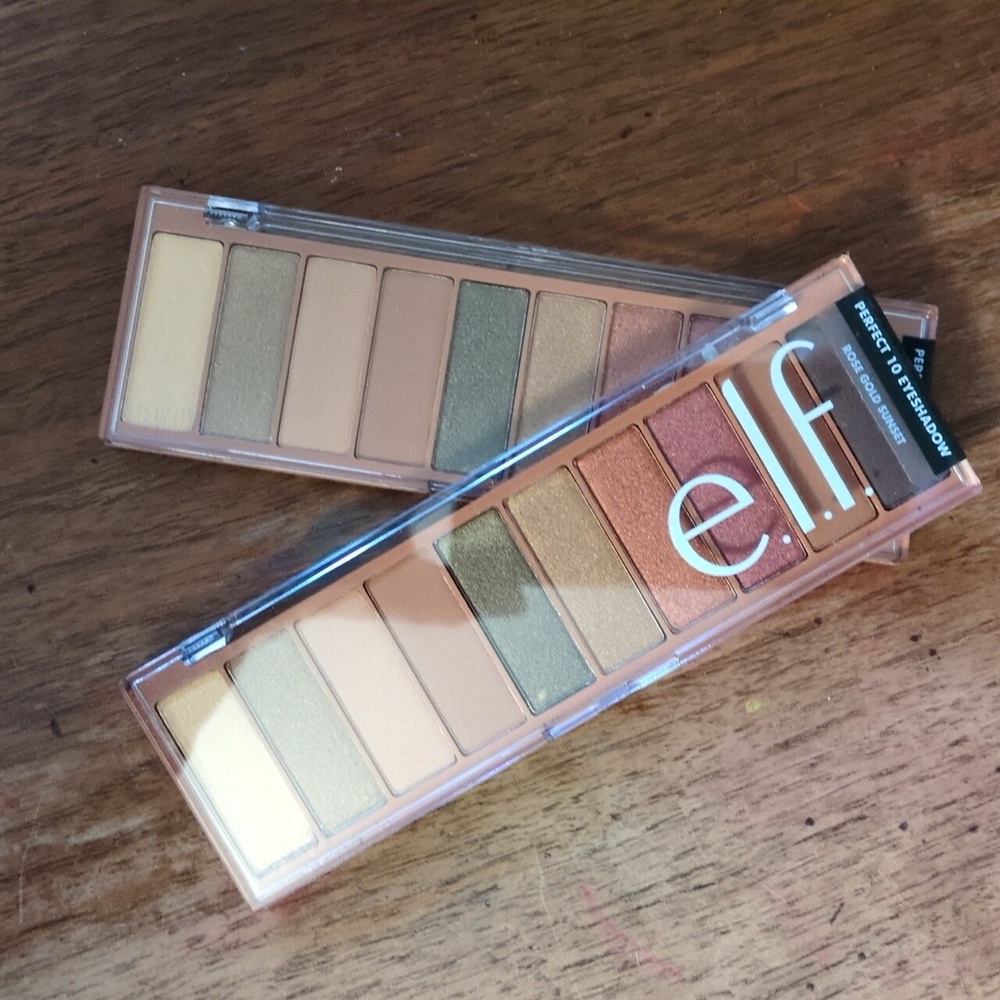 E.L.F. Perfect 10 NudeRose Gold Eyeshadow Palette 2/$10